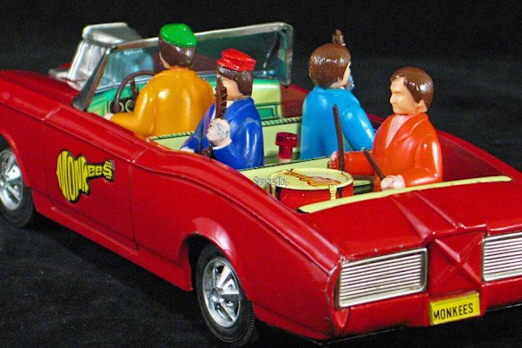 My elder sister may have had the albums, but I had the car