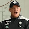 Carlton Blues coach Michael Voss.