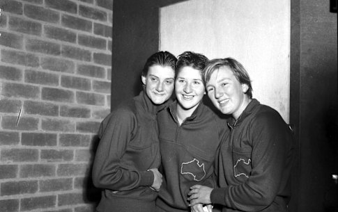  Faith Leech,  Dawn Fraser and Lorraine Crapp  all Australia.