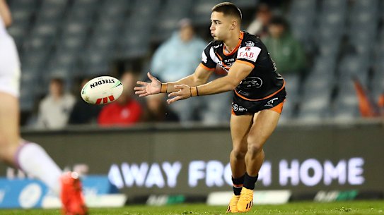 Promising Wests Tigers youngster Tallyn Da Silva.