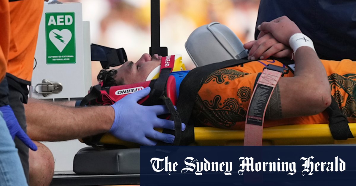 ‘C’mon, just move something’: The scary moment Wallabies star feared he’d been paralysed