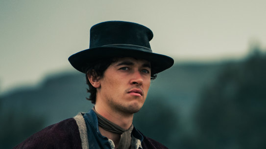 Tom Blythe as Billy the Kid in the latest series about the notorious outlaw.