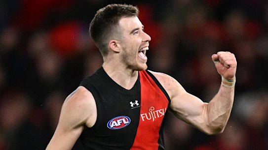 Zach Merrett is looking to get out of the Bombers.