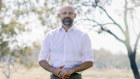 David Janetzki on his family’s former farm near Toowoomba.