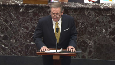 Michael van der Veen, representing Donald Trump, accused Democrats of behaving hypocritically. 