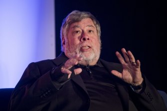 Not happy: Steve Wozniak, co-founder of Apple, lost his lawsuit over a bitcoin scam.