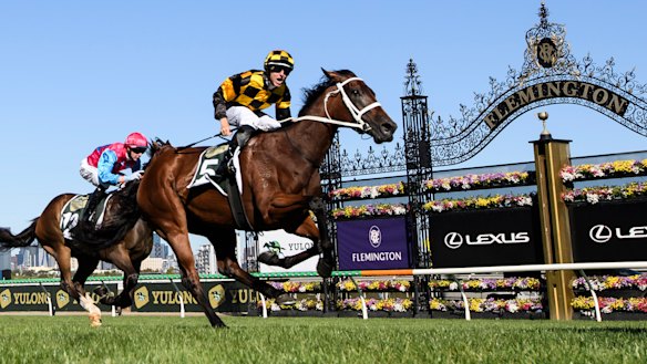 Joliestar was impressive in winning the group 1 Newmarket at Flemington on March 8.