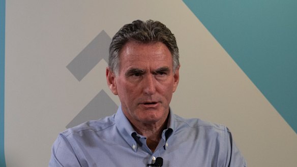 NAB chief executive Ross McEwan. Retail investors make up about 48 per cent of NAB's share register.