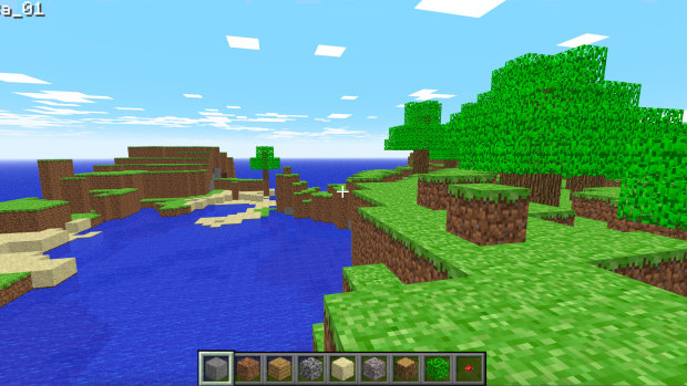 The 2009 version of the game is fairly sparse, and is now free to play in browsers as Minecraft Classic.
