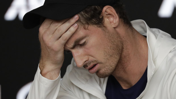Overworked? A weary Andy Murray.