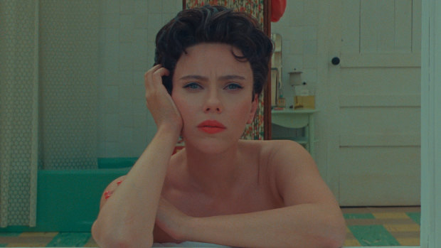 Opening in cinemas next month: Scarlett Johansson in Asteroid City.