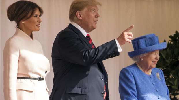 Trump's visit to the UK was met with local media reports that the Queen was the only royal family member willing to meet him.