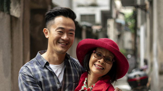 Benjamin Law and his mum, Jenny, in Waltzing the Dragon.