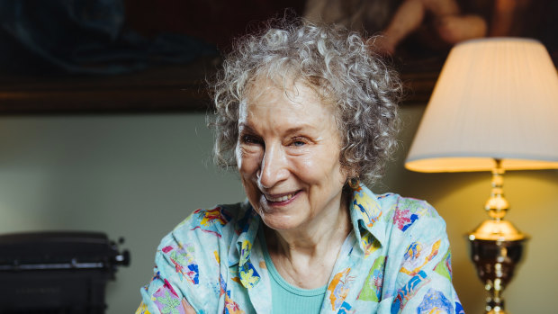 Author Margaret Atwood.