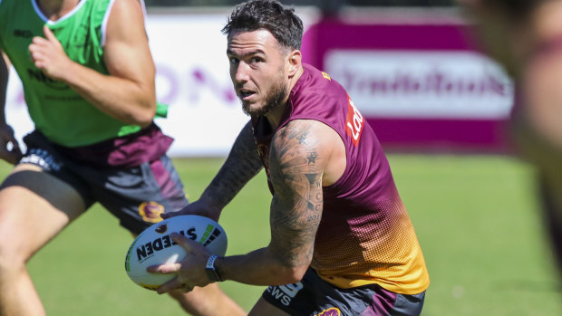 Darius Boyd has come under fire for not running the ball, but coach Anthony Seibold says the scrutiny is unfair on the veteran.