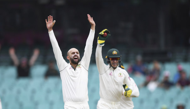 Nathan Lyon took another five wickets in New Zealand's second innings at the SCG.