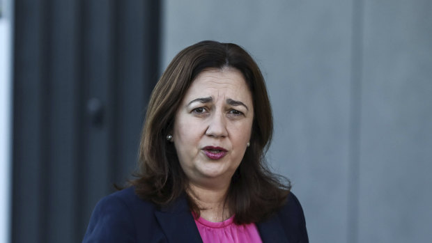Premier Annastacia Palaszczuk arriving to a Council of Australian Governments meeting in Sydney last week.