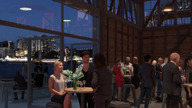 Pain with gain: artist's impression STC's renovated premises at Walsh Bay.