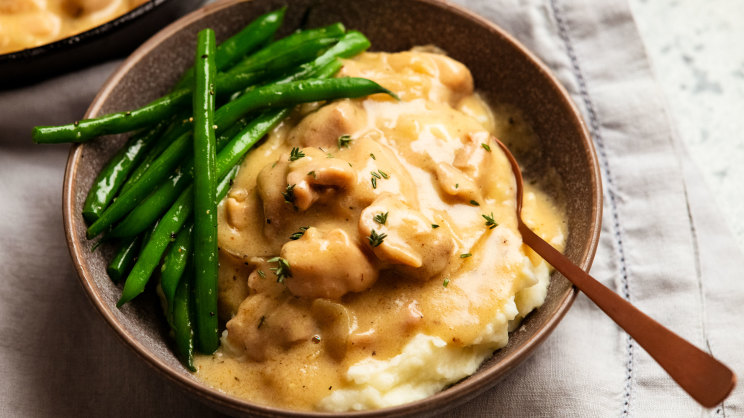 RecipeTin’s chicken in a quick honey mustard simmer sauce that makes everything scoffable-image