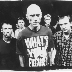 Australian rock royalty, Midnight Oil.