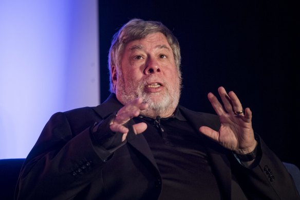 Not happy: Steve Wozniak, co-founder of Apple, lost his lawsuit over a bitcoin scam.