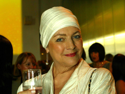 Maggie Tabberer at the Veuve Clicquot awards in 2006.