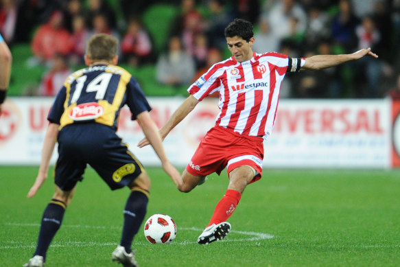 Making waves: Former Melbourne Heart defender Simon Colosimo is FIFPRO’s deputy general secretary.