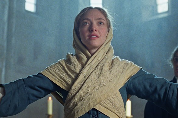 Amanda Seyfried has described making the film as “exciting and scary and f---ing great!″⁣