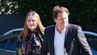 Siobhan McKenna with husband James Flintoft arrive at Lachlan Murdoch’s annual Christmas party at his Bellevue Hill home.