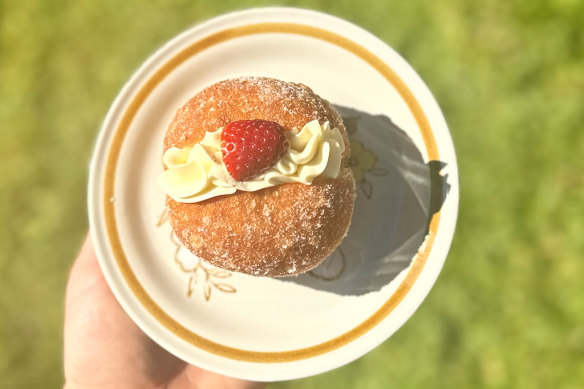 The baked goods at Peaches Patisserie in Dorrigo.