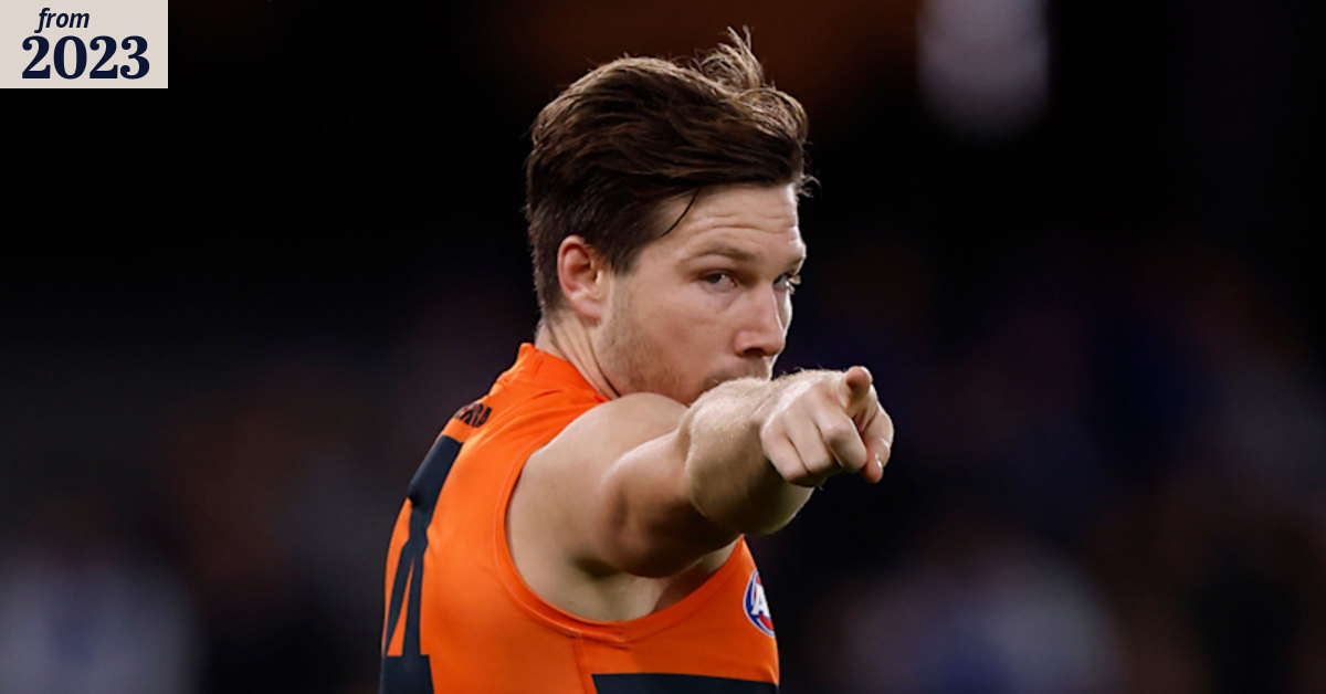 AFL 2023: Why new GWS Giants captain Toby Greene sought premiership ...