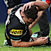 Nathan Cleary suffered a horror leg injury on Sunday.
