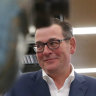 Premier Daniel Andrews was quizzed during a press conference at Ringwood Secondary College on Thursday morning.