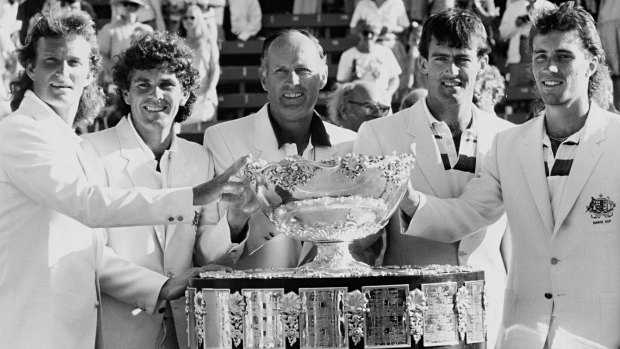 ‘The spirit of the Davis Cup’: Australian tennis legend Neale Fraser dies aged 91
