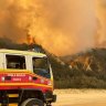 Cool change allows firefighters to get on top of Fraser Island blaze