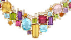 “Lucinda Colourburst” necklace, by Stefano Canturi, from the collection of Melissa Caddick, sold for $98,182 including premium. Caddick bought the necklace for $258,000 in 2015.