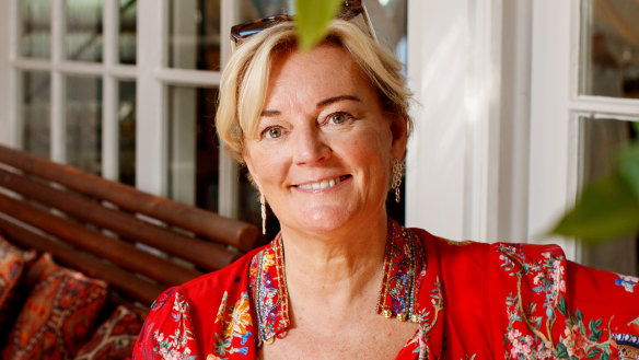 Jo Loves founder Jo Malone at Chiswick restaurant in Sydney.
