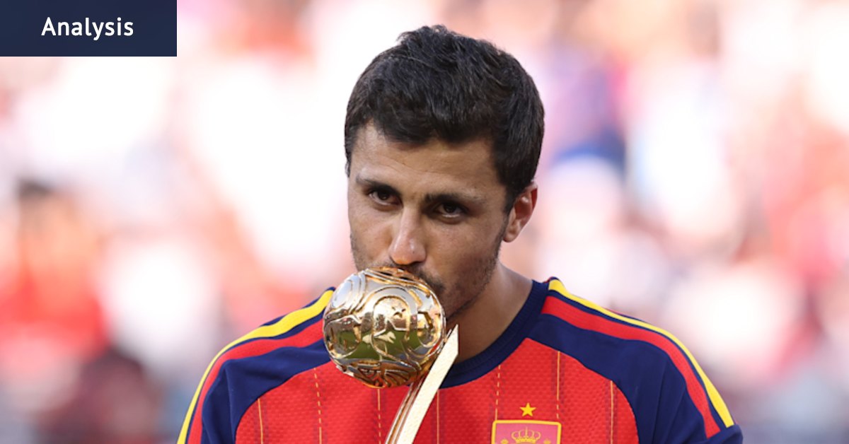 Rodri touched the heavens, descended into hell, then won the Golden Ball