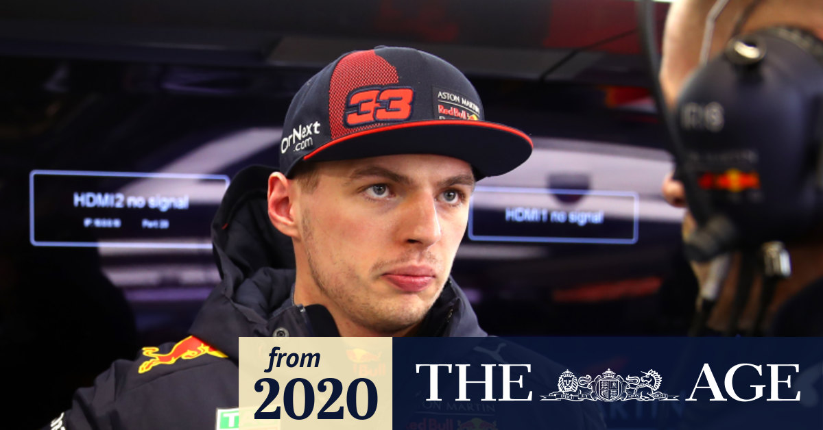 Formula One 2020 The Gesture That Showed Max Verstappen Thinks Red Bull Could Challenge Mercedes
