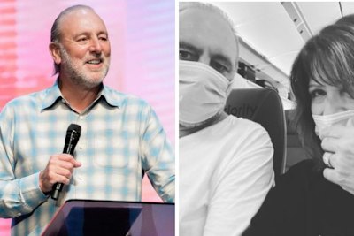 Brian and Bobbie Houston, the husband and wife team who are co-global senior pastors at Hillsong Church, took part in a service at the Hillsong Monterrey congregation in Mexico.