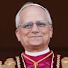 Cardinal Robert Prevost appears on the central loggia of St. Peter’s Basilica after being chosen the 267th pontiff of the Roman Catholic Church, choosing the name of Pope Leo XIV, at the Vatican, Thursday, May 8, 2025. (AP Photo/Alessandra Tarantino)
