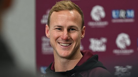 Sea Eagles player Daly Cherry-Evans is about to play his 350th game of NRL in Sydney. 20 August 2025 Photo: Janie Barrett
