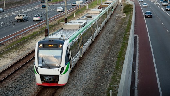 Bus and train use is at about 40 per cent of pre-COVID levels, the PTA said.