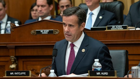 John Ratcliffe made his name by backing Donald Trump