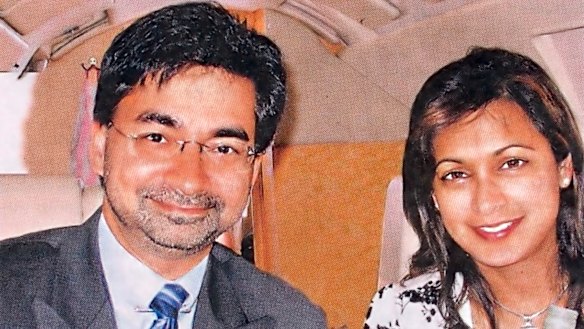 Lloyd and Corryn Rayney in happier times.