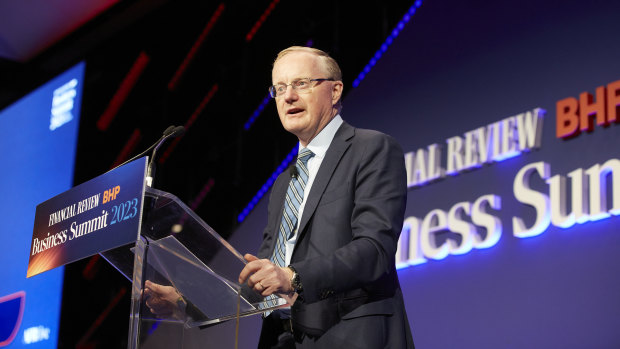 Reserve Bank governor Philip Lowe says a pause in interest rates will depend on the jobs market and inflation outlook.