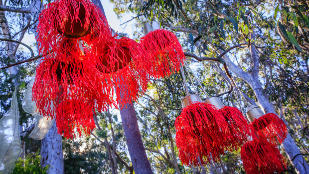 Chloe Alice’s Capitalist Bloom is one of 40 artworks at this year's Eden Unearthed. 