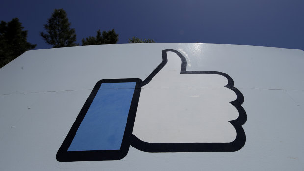 The Like logo at Facebook HQ in California. Is Facebook's approval of the latest regulatory measures a bad sign?
