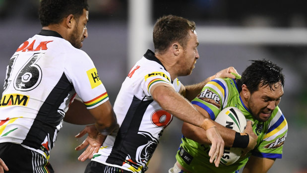 On the defensive: James Maloney says questions about his defence are annoying.