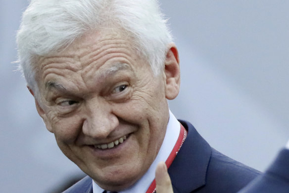 Gennady Timchenko is among the Russian individuals facing sanctions from Britain.